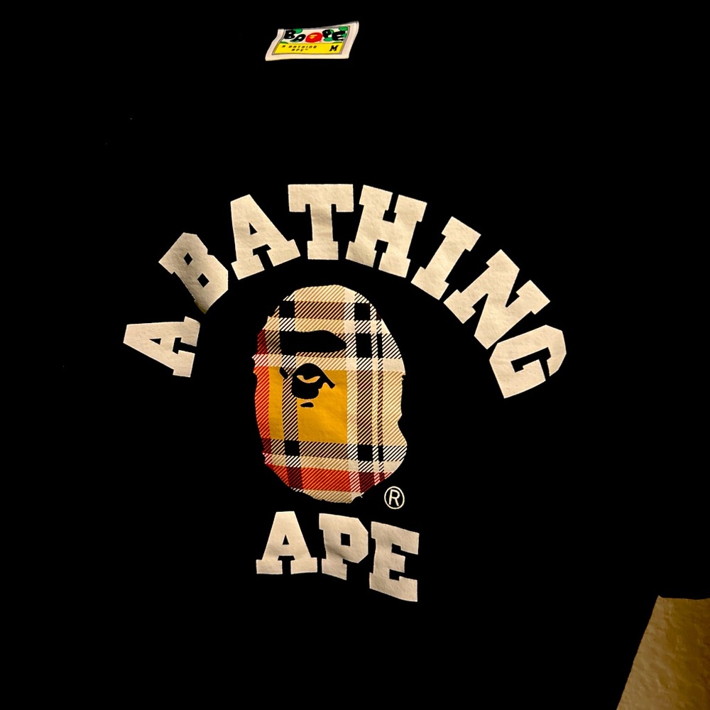 Burberry Bape authentic streetwear